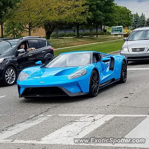Ford GT spotted in Birmingham, Michigan