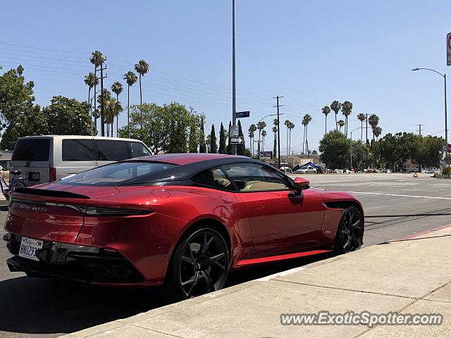 Aston Martin DBS spotted in Los Angeles, California