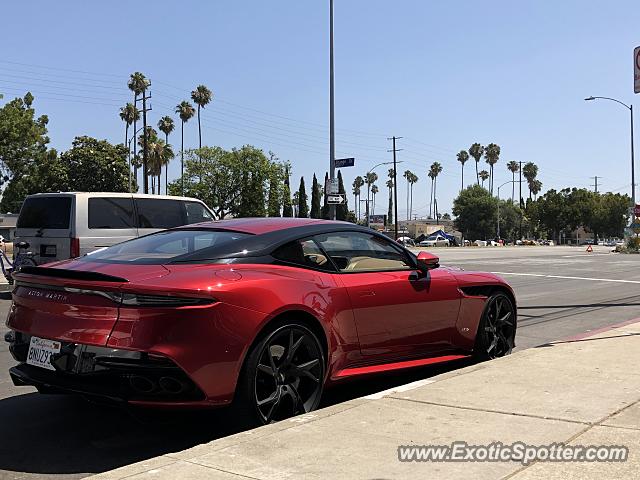 Aston Martin DBS spotted in Los Angeles, California