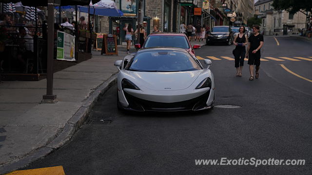 Mclaren 600LT spotted in Old Québec city, Canada