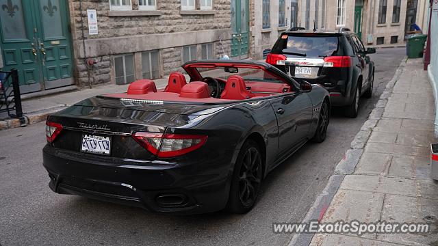 Maserati GranTurismo spotted in Quebec, Canada