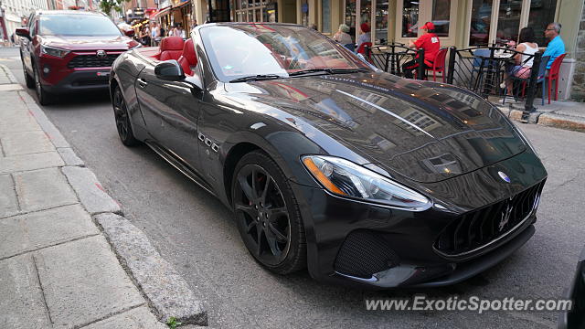 Maserati GranTurismo spotted in Quebec, Canada