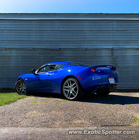 Lotus Evora spotted in Lake Elmo, Minnesota
