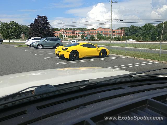 Ferrari 458 Italia spotted in Howell, New Jersey