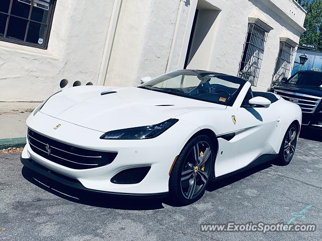 Ferrari Portofino spotted in Rancho Santa Fe, California