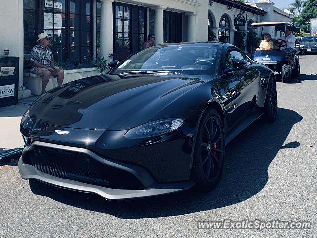 Aston Martin Vantage spotted in Rancho Santa Fe, California
