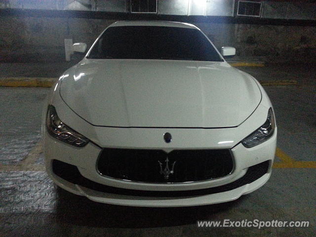 Maserati Ghibli spotted in Caracas, Venezuela