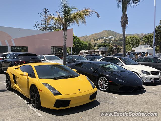 Lamborghini Gallardo spotted in Malibu, California