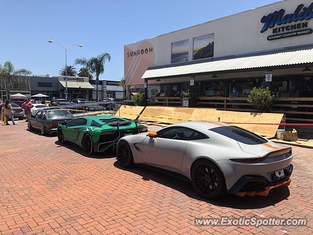 Aston Martin Vantage spotted in Malibu, California