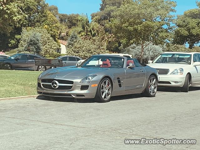 Mercedes SLS AMG spotted in Rancho Santa Fe, California