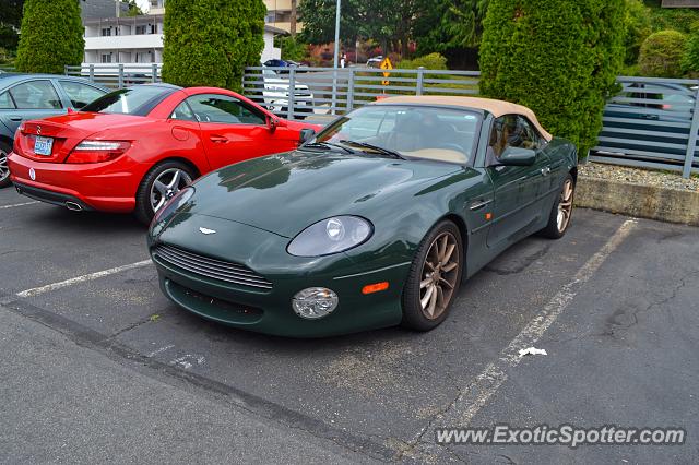 Aston Martin DB7 spotted in Kirkland, Washington