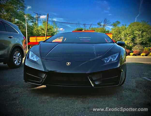 Lamborghini Huracan spotted in Plainfield, New Jersey