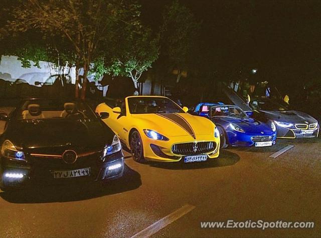 Maserati GranCabrio spotted in Tehran, Iran