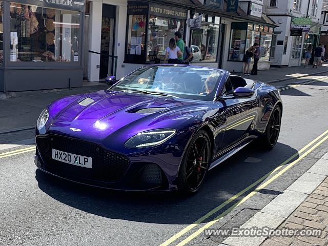 Aston Martin DBS spotted in Lyndhurst, United Kingdom