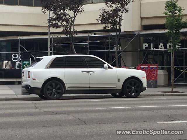 Rolls-Royce Cullinan spotted in Calgary, Canada