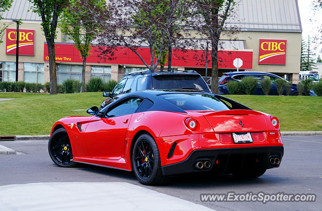 Ferrari 599GTO spotted in Calgary, Canada