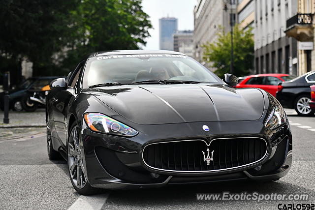 Maserati GranTurismo spotted in Warsaw, Poland