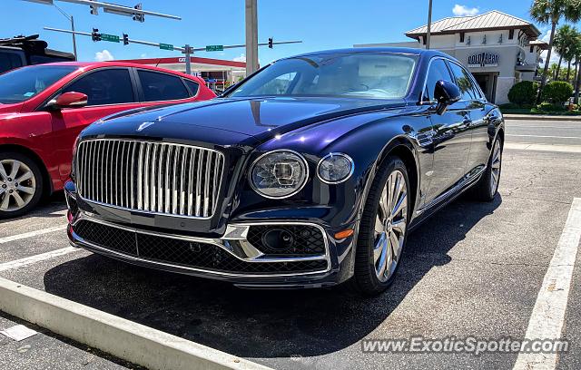Bentley Flying Spur spotted in Jacksonville, Florida
