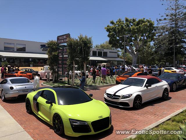 Audi R8 spotted in Malibu, California