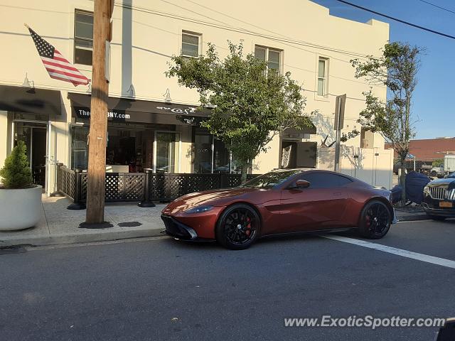 Aston Martin Vantage spotted in Long Beach, New York
