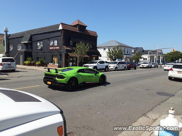 Lamborghini Huracan spotted in Long Beach, New York