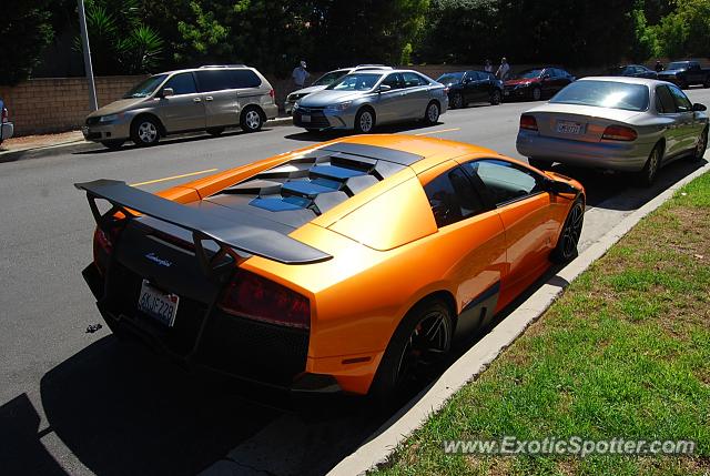Lamborghini Murcielago spotted in Palos Verdes, California