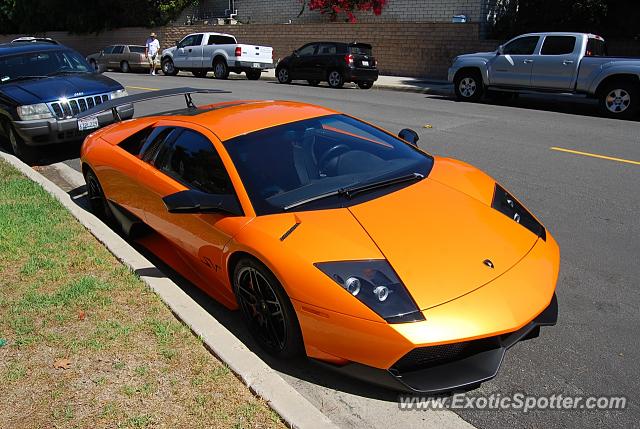 Lamborghini Murcielago spotted in Palos Verdes, California