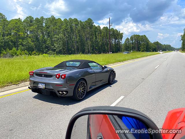 Ferrari F430 spotted in Bluffton, South Carolina