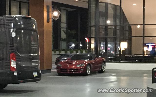 Dodge Viper spotted in Des Moines, Iowa