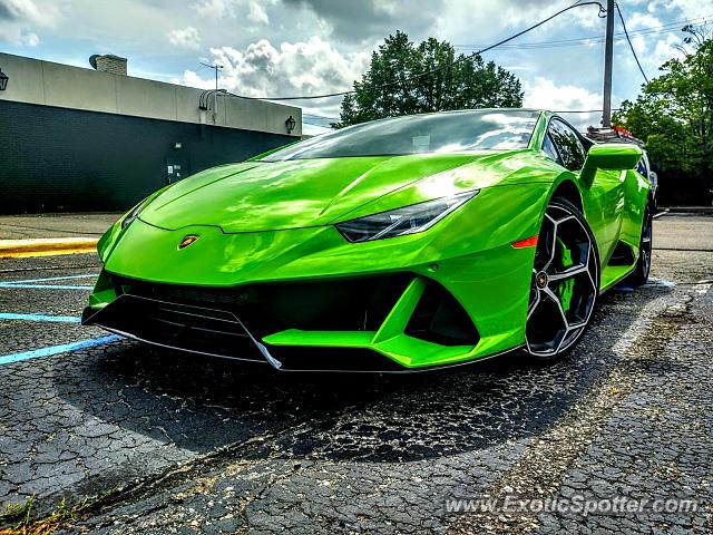 Lamborghini Huracan spotted in Birmingham, Michigan