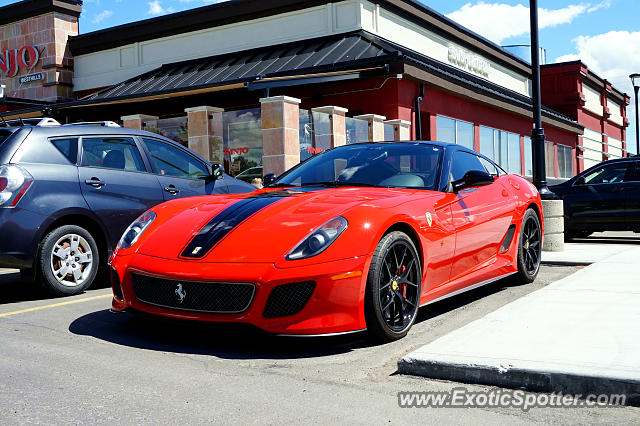 Ferrari 599GTO spotted in Calgary, Canada