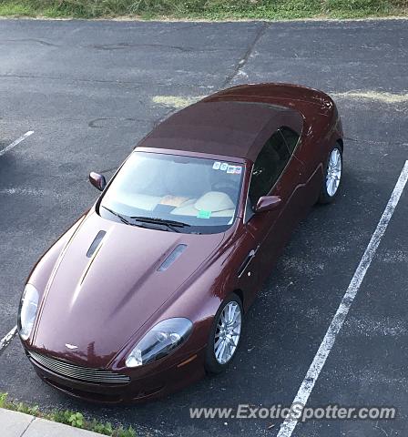 Aston Martin DB9 spotted in Elkhart Lake, Wisconsin