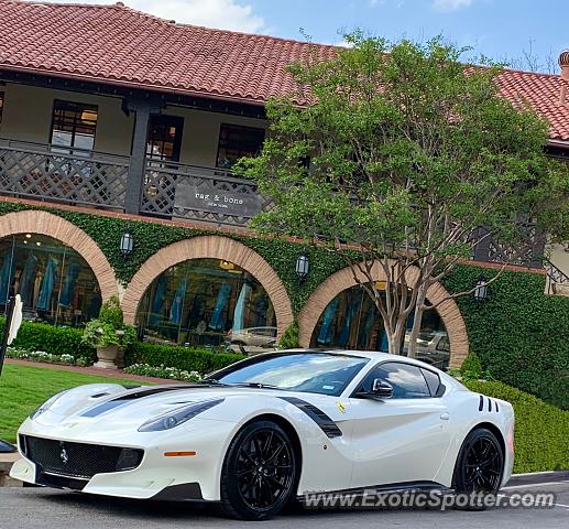 Ferrari F12 spotted in Dallas, TX, Texas