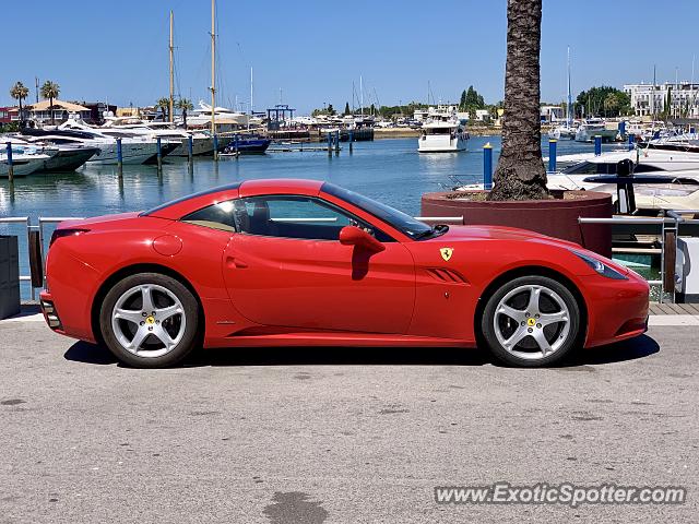 Ferrari California spotted in Vilamoura, Portugal