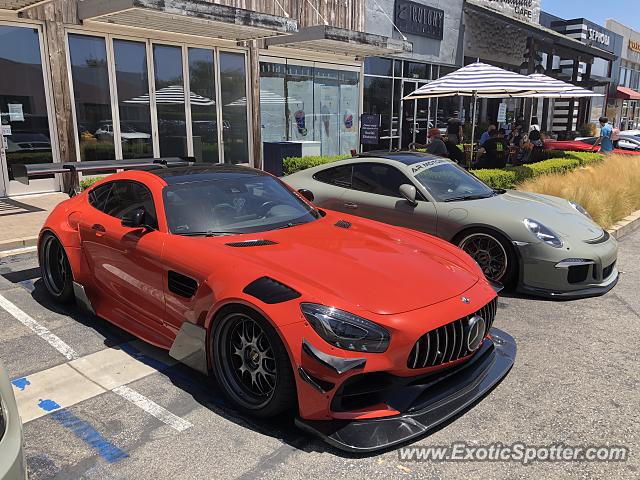 Mercedes AMG GT spotted in Malibu, California