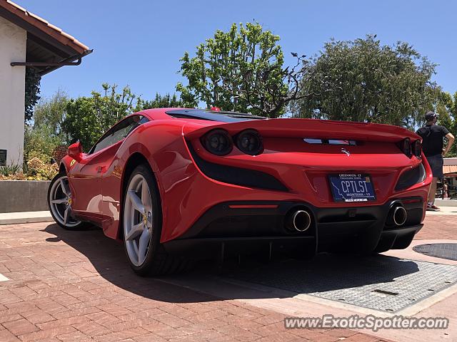Ferrari F8 Tributo spotted in Malibu, California