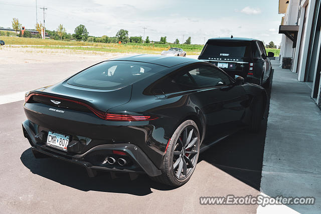 Aston Martin Vantage spotted in Medina, Minnesota