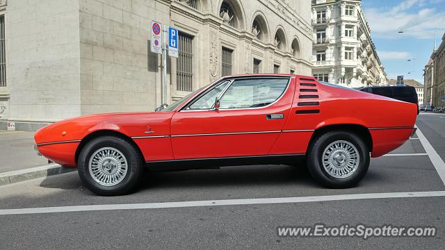 Alfa Romeo Montreal spotted in Zurich, Switzerland