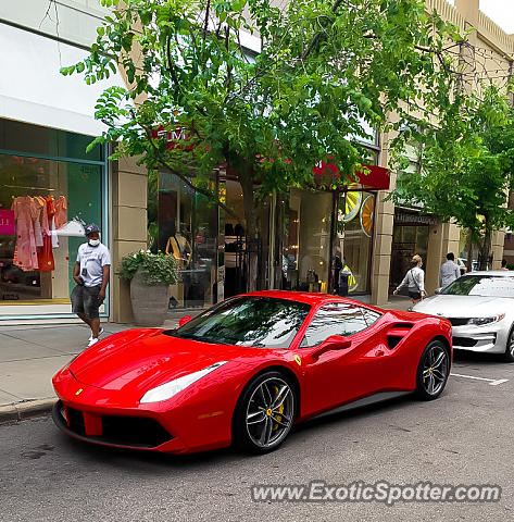 Ferrari 488 GTB spotted in Columbus, Ohio