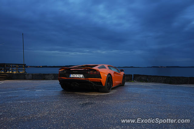 Lamborghini Aventador spotted in Gothenburg, Sweden