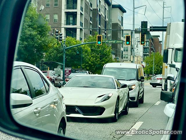 Ferrari 812 Superfast spotted in Atlanta, Georgia