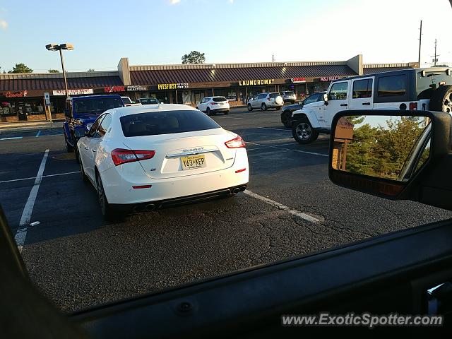 Maserati Ghibli spotted in Brick, New Jersey