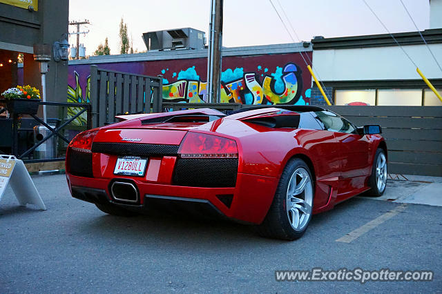 Lamborghini Murcielago spotted in Calgary, Canada