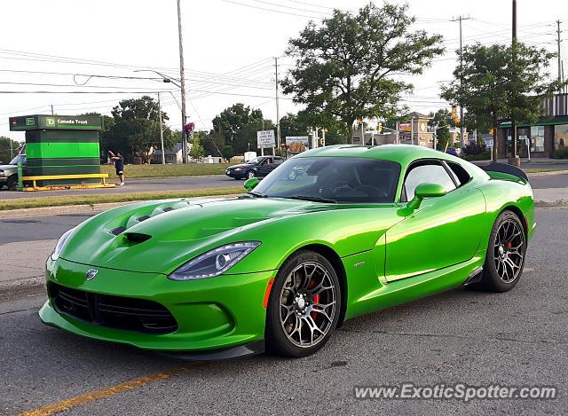 Dodge Viper spotted in London, Ontario, Canada