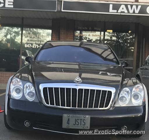 Mercedes Maybach spotted in Toronto, Canada