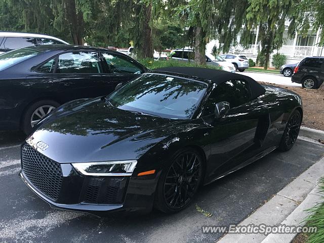 Audi R8 spotted in Elkhart Lake, Wisconsin