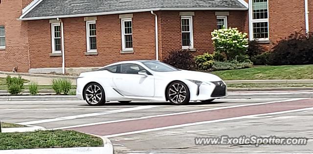 Lexus LC 500 spotted in Cleveland, Ohio