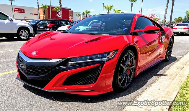 Acura NSX spotted in Jacksonville, Florida