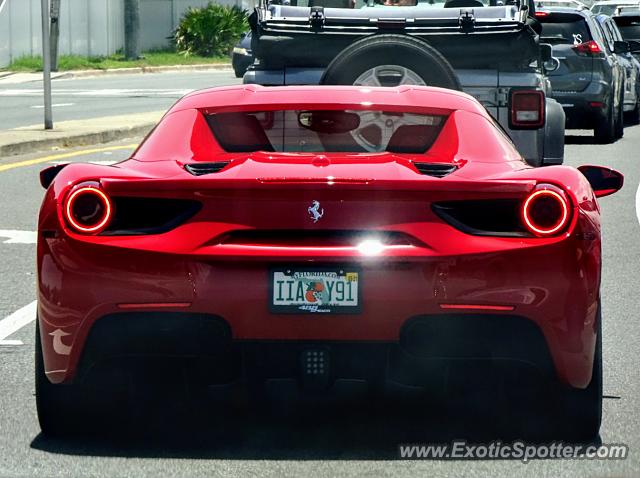 Ferrari 488 GTB spotted in Ponte Vedra, Florida