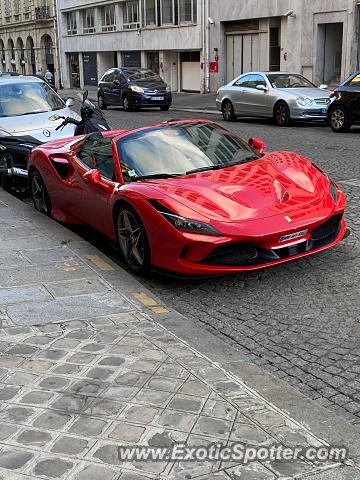 Ferrari F8 Tributo spotted in PARIS, France